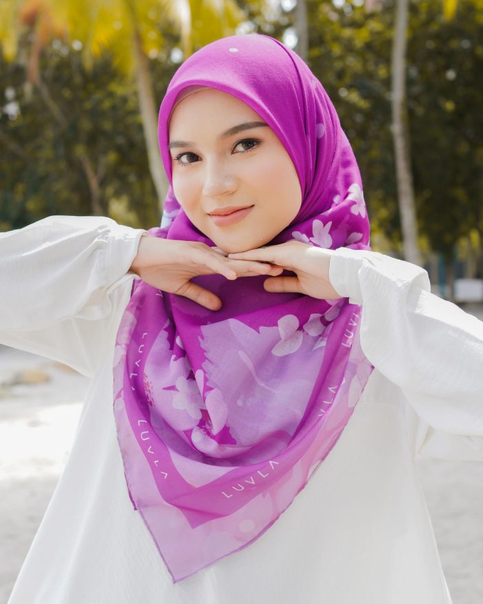 Tudung Bawal Cotton Wanderlust - Tioman - Image 2