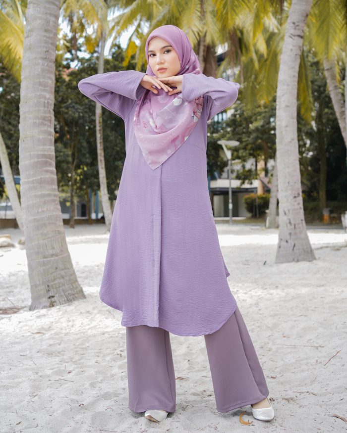 Tunic Rena 2.0 - Lavendar Purple