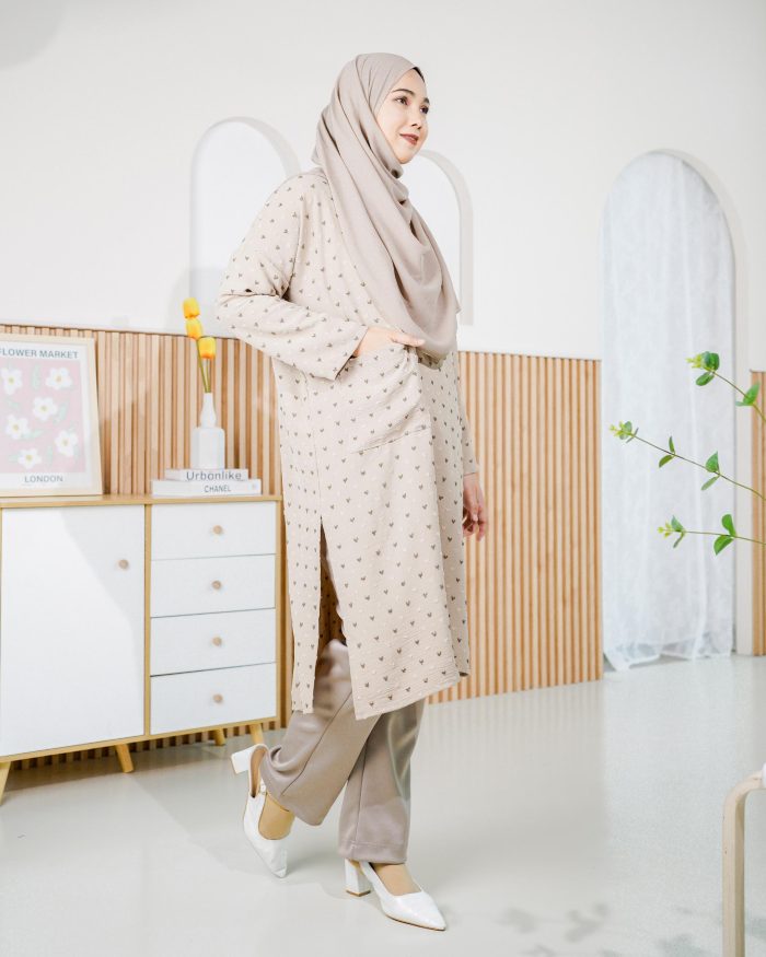 Tunic Senita - Ash Khaki - Image 3