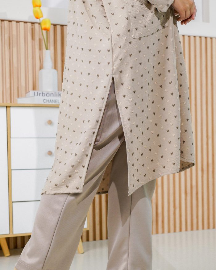 Tunic Senita - Ash Khaki - Image 5