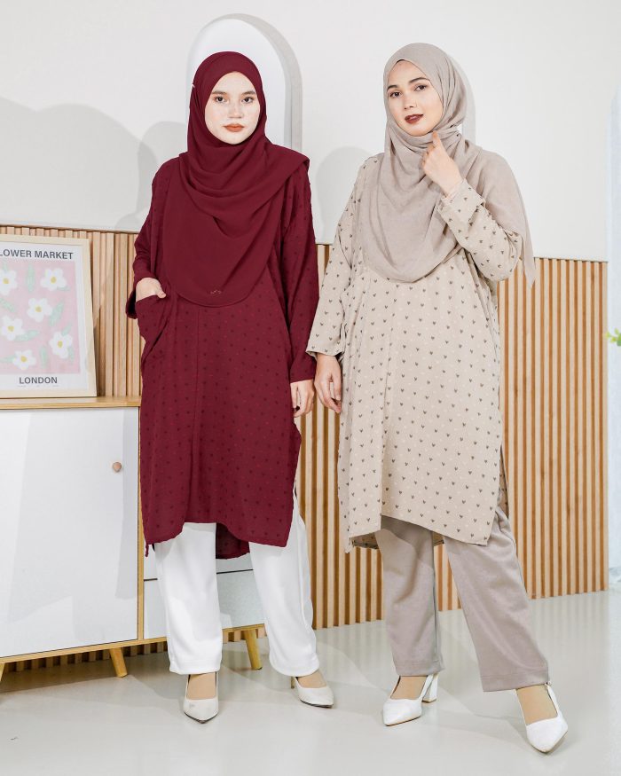 Tunic Senita - Maroon - Image 6