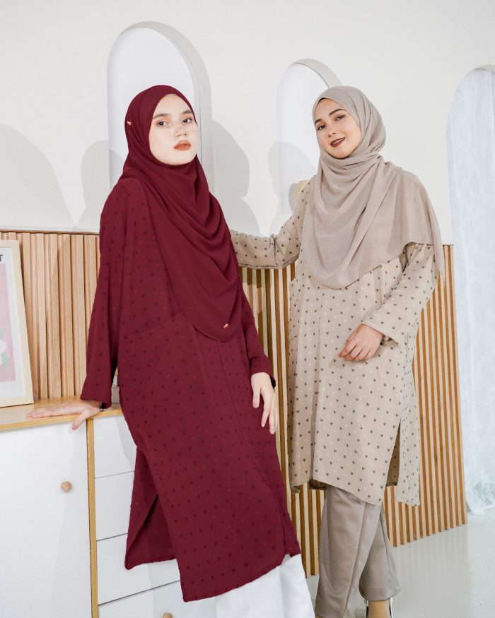Tunic Senita - Maroon - Image 10