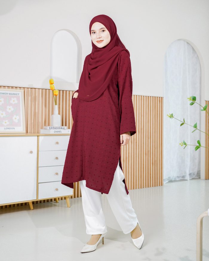 Tunic Senita - Maroon