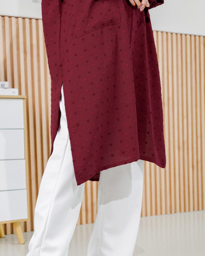 Tunic Senita - Maroon - Image 5