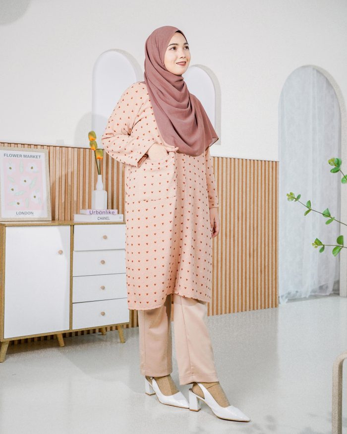 Tunic Senita - Nude Brown - Image 3