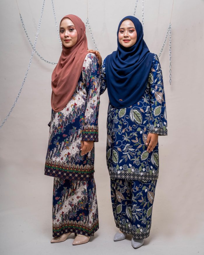 Baju Kurung Batik Safura - Melur - Image 5