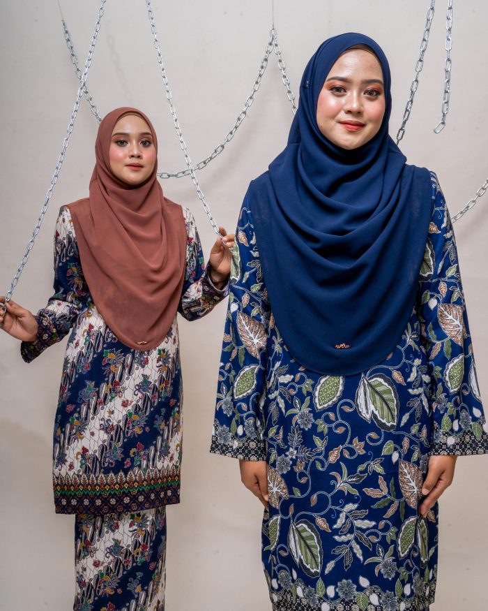 Baju Kurung Batik Safura - Zaitun - Image 5