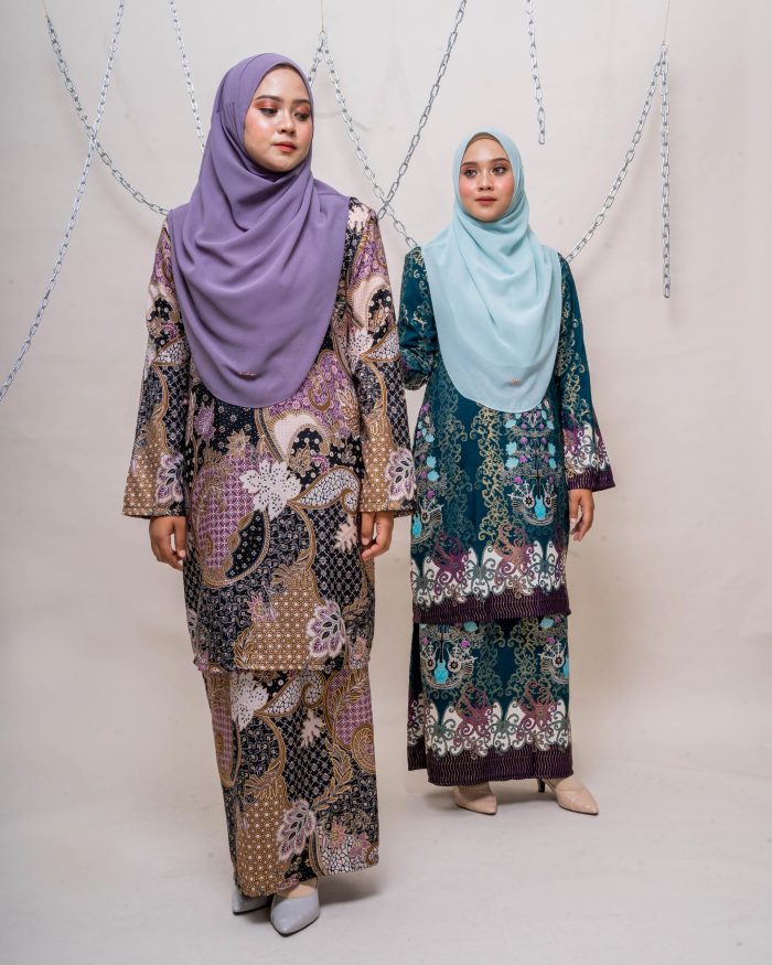 Baju Kurung Batik Safura - Kenanga - Image 5