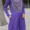 Blouse Lauren - Polka Purple - Image 4
