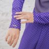 Blouse Lauren - Polka Purple - Image 5