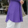 Blouse Lauren - Polka Purple - Image 6