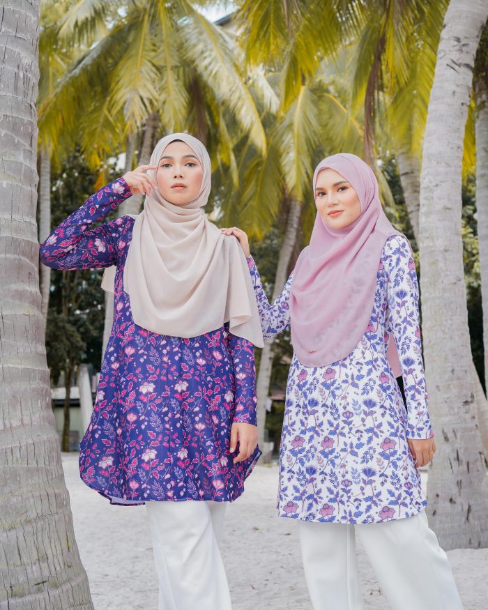 Blouse Lauren - Retro Cyclamen - Image 9