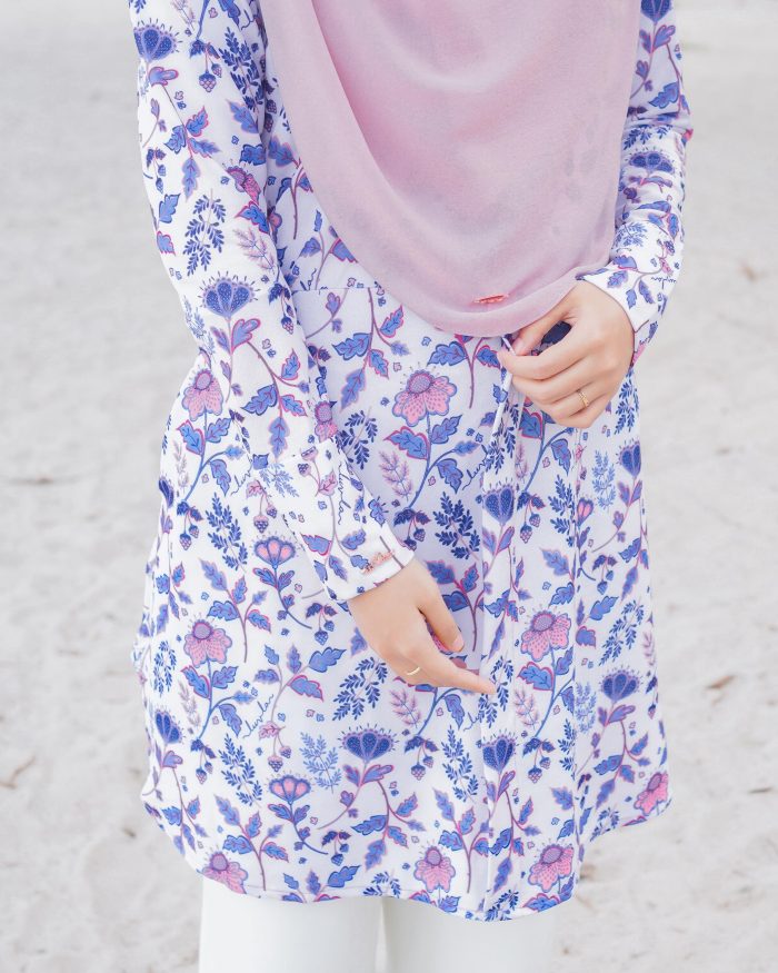 Blouse Lauren - Retro Cyclamen - Image 7