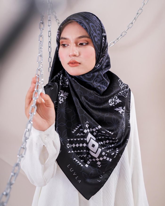 Tudung Bawal Satin Casablanca - Arfa