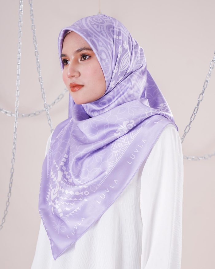 Tudung Bawal Satin Casablanca - Ceuta - Image 4