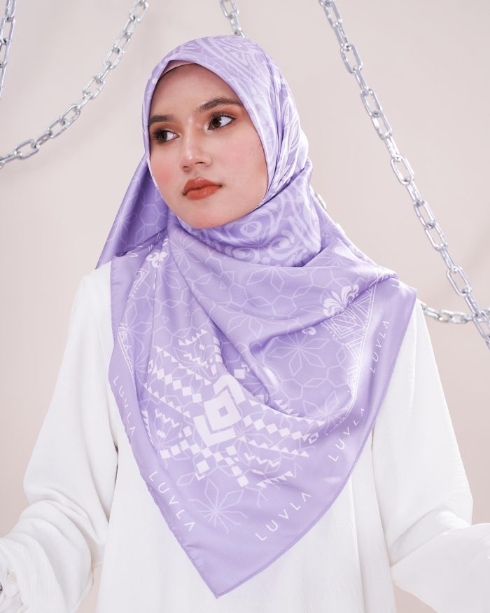 Tudung Bawal Satin Casablanca - Ceuta