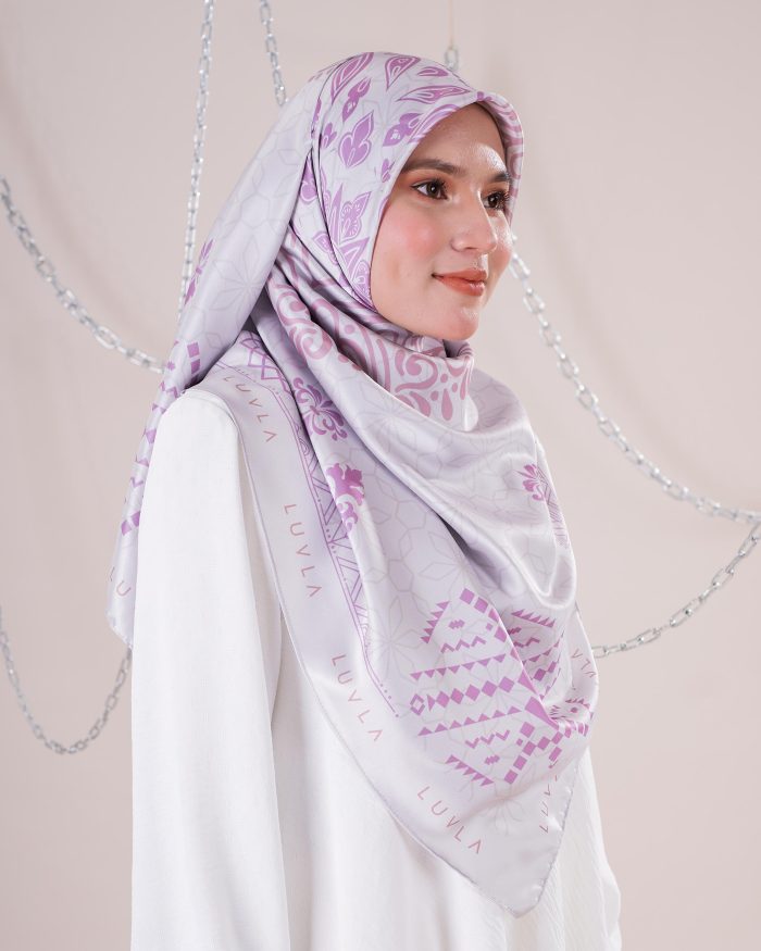 Tudung Bawal Satin Casablanca - Essaouira - Image 4