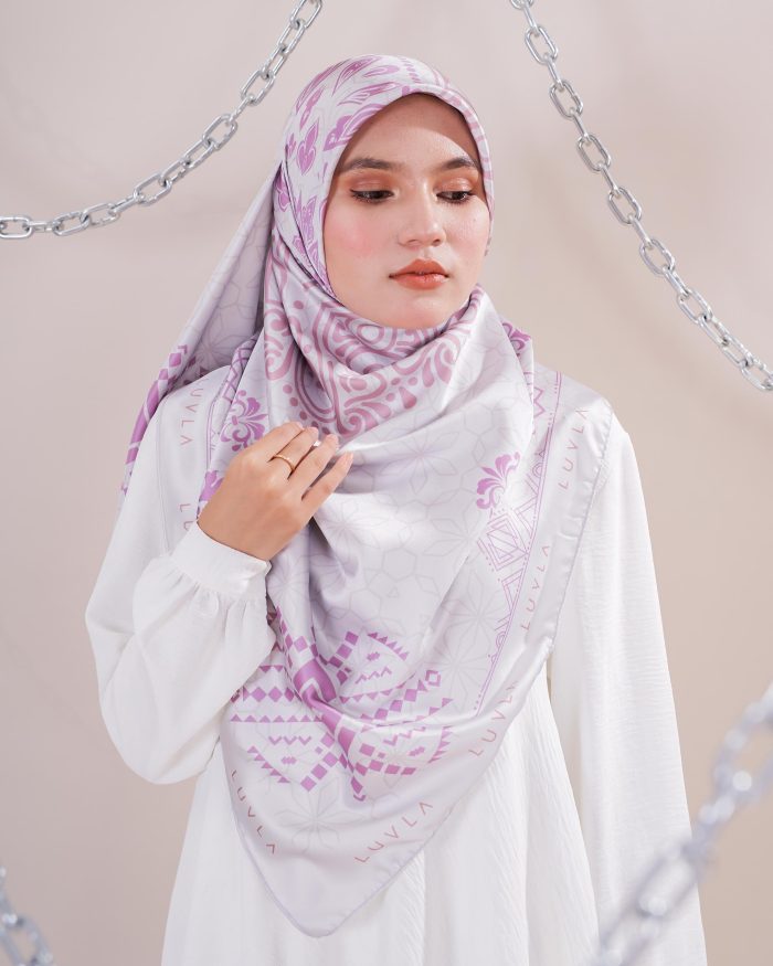Tudung Bawal Satin Casablanca - Essaouira - Image 2