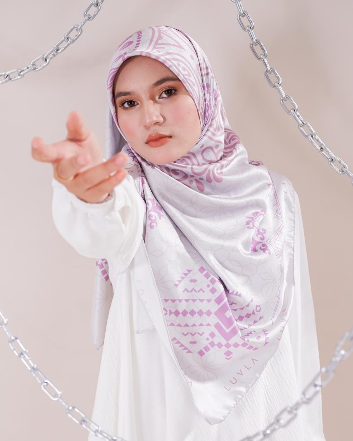Tudung Bawal Satin Casablanca - Essaouira