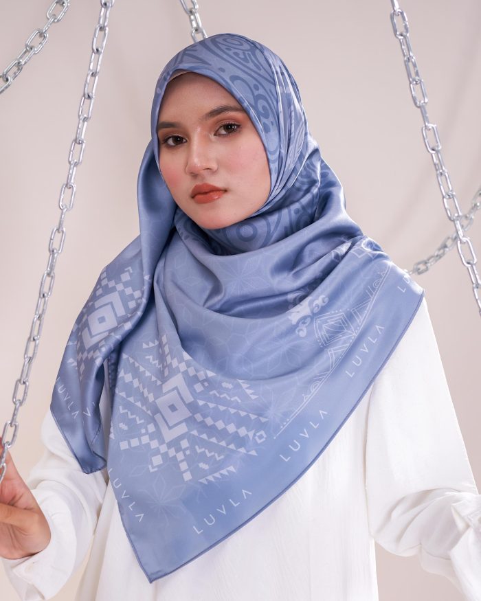 Tudung Bawal Satin Casablanca - Safi