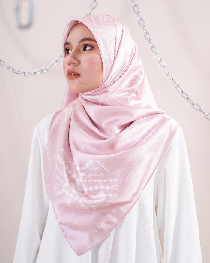 Tudung Bawal Satin Casablanca - Tarfeya