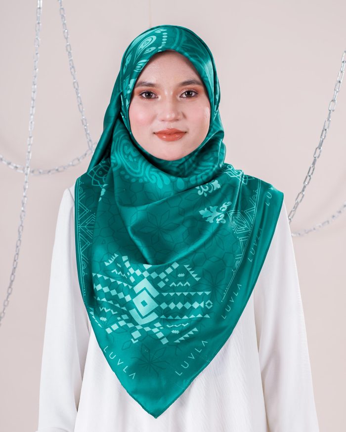 Tudung Bawal Satin  Casablanca - Zagora - Image 5