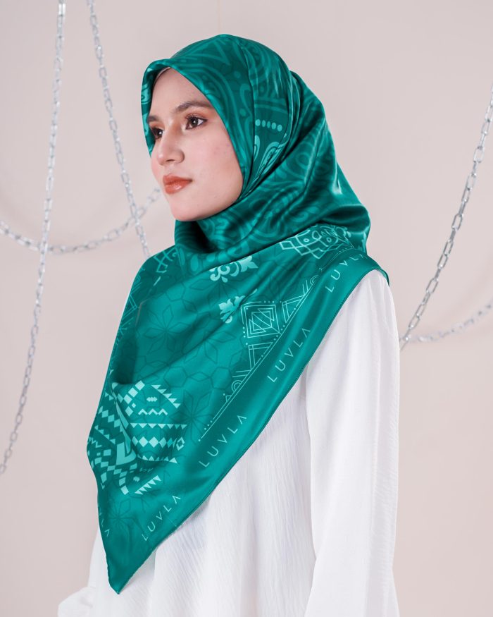 Tudung Bawal Satin  Casablanca - Zagora - Image 2