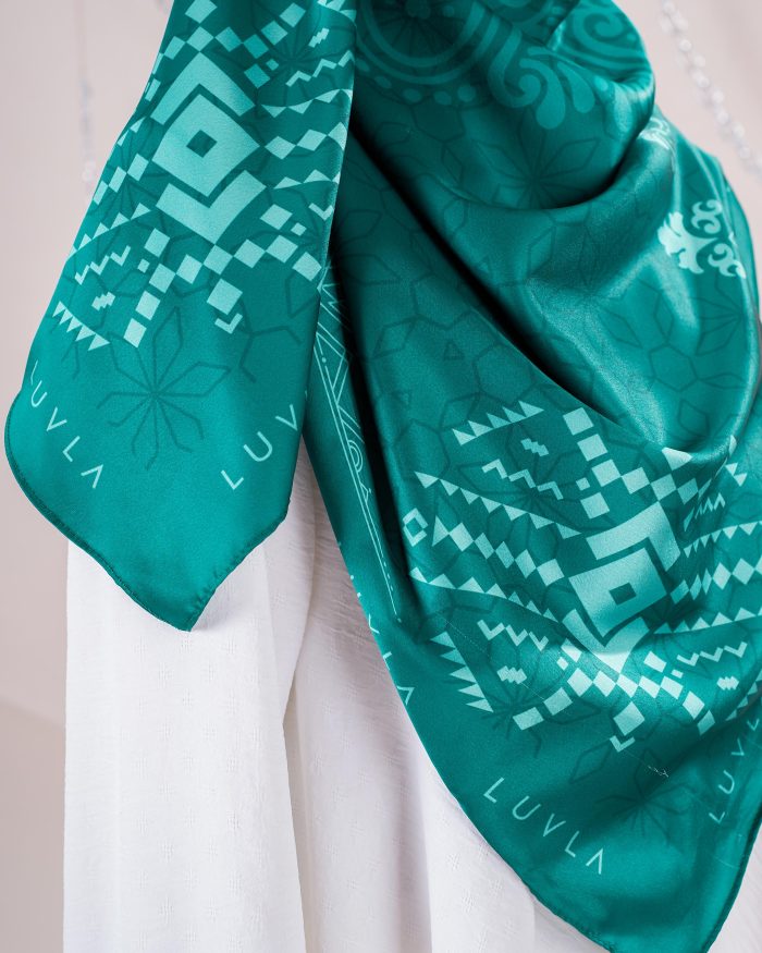 Tudung Bawal Satin  Casablanca - Zagora - Image 4