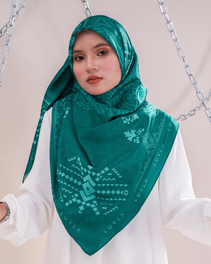 Tudung Bawal Satin  Casablanca - Zagora - Image 3
