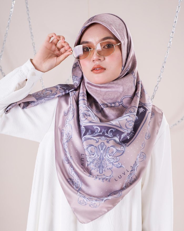 Tudung Bawal Satin Chainz - Bead