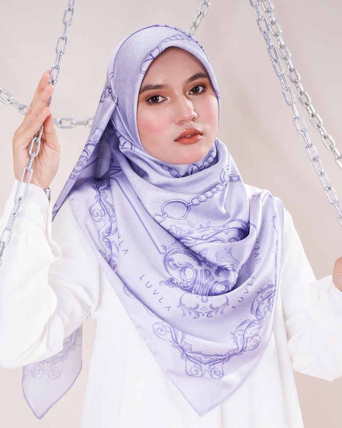 Tudung Bawal Satin Chainz - Trace