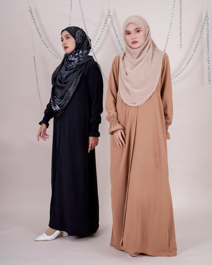 Dress Siti Nordiana - Tawny Brown - Image 7