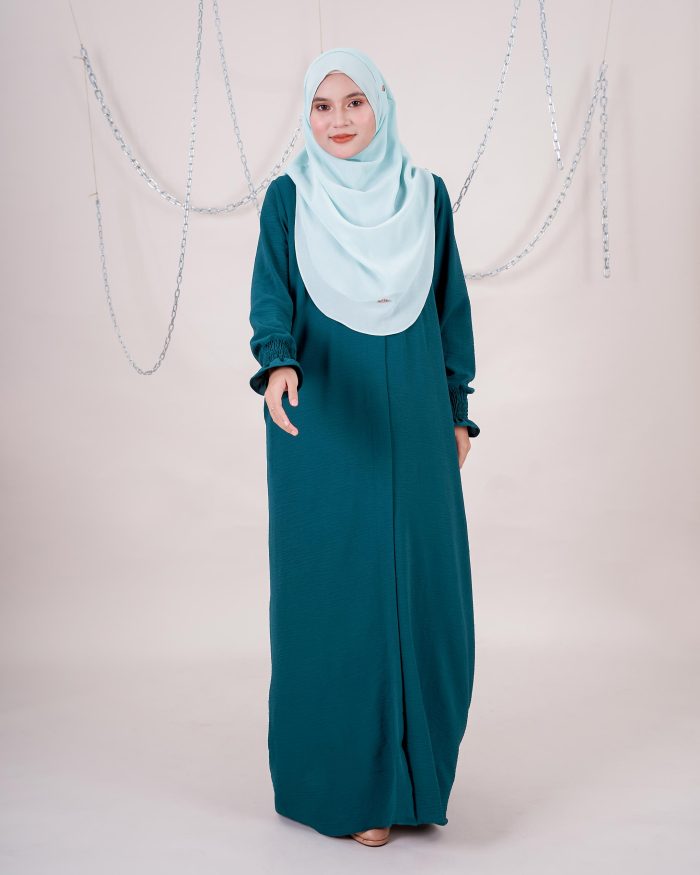 Dress Siti Nordiana - Emerald Green - Image 3