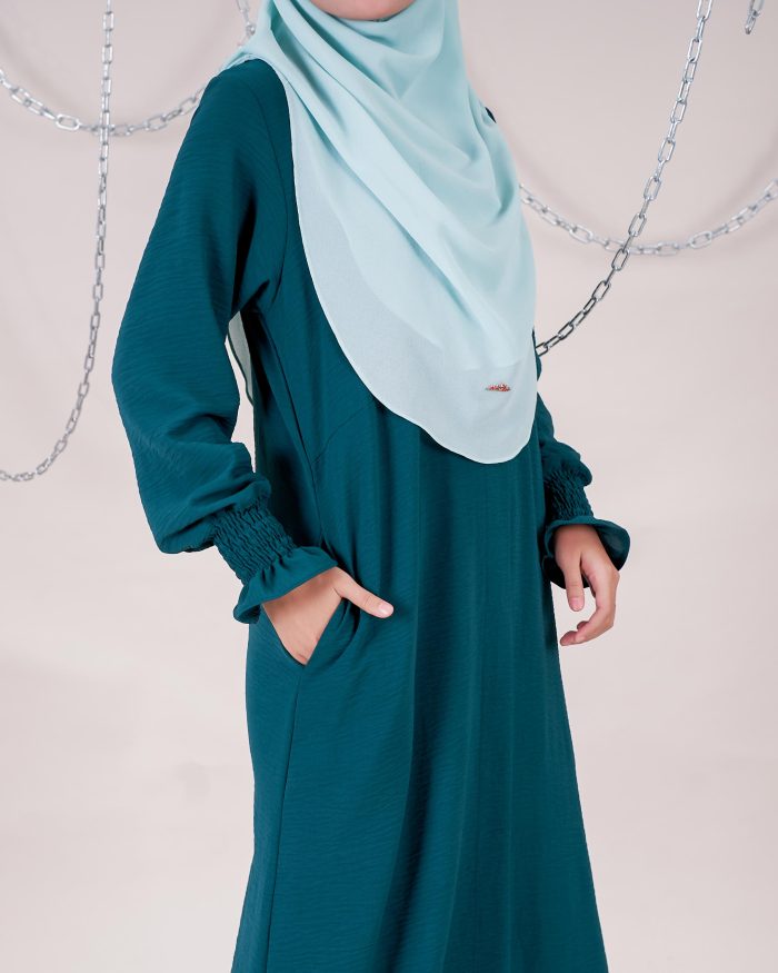 Dress Siti Nordiana - Emerald Green - Image 4