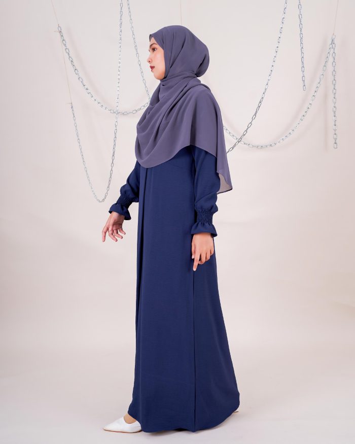 Dress Siti Nordiana - Midnight Blue - Image 2