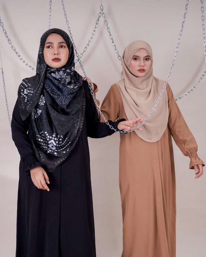 Dress Siti Nordiana - Tawny Brown - Image 6