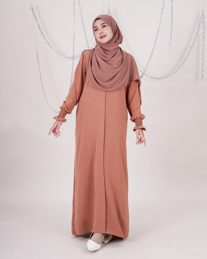 Dress Siti Nordiana - Russet Brown