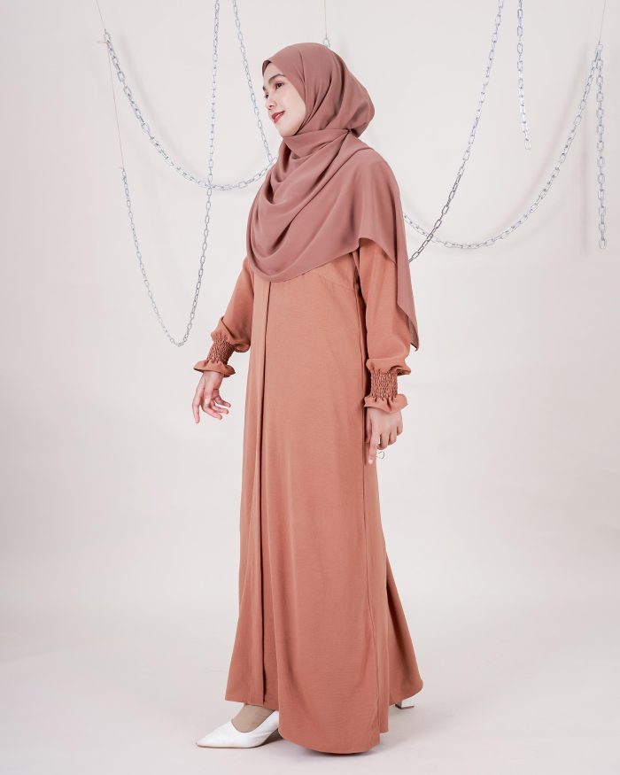 Dress Siti Nordiana - Russet Brown - Image 2