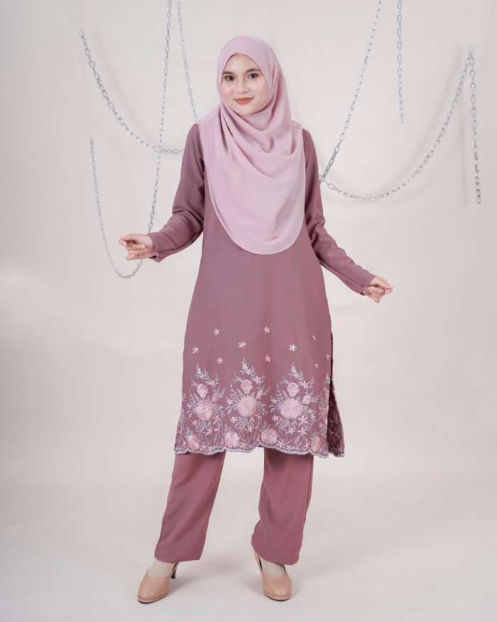 Baju Kurti Sonia - Alamanda Mauve - Image 2