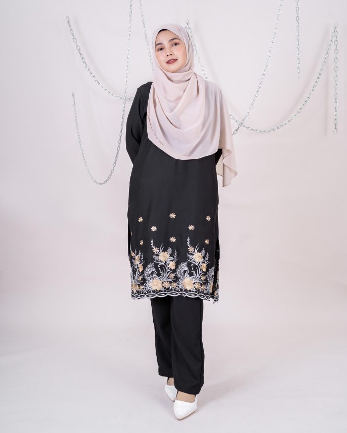 Baju Kurti Sonia - Aurea Black - Image 2