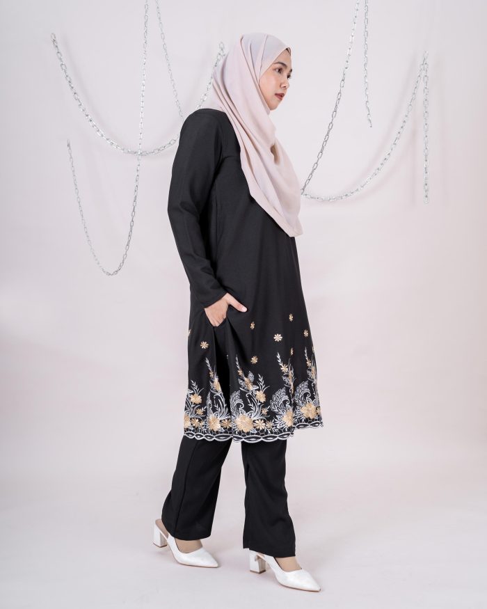 Baju Kurti Sonia - Aurea Black - Image 3