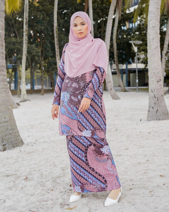 Baju Kurung Batik Safura - Ayu