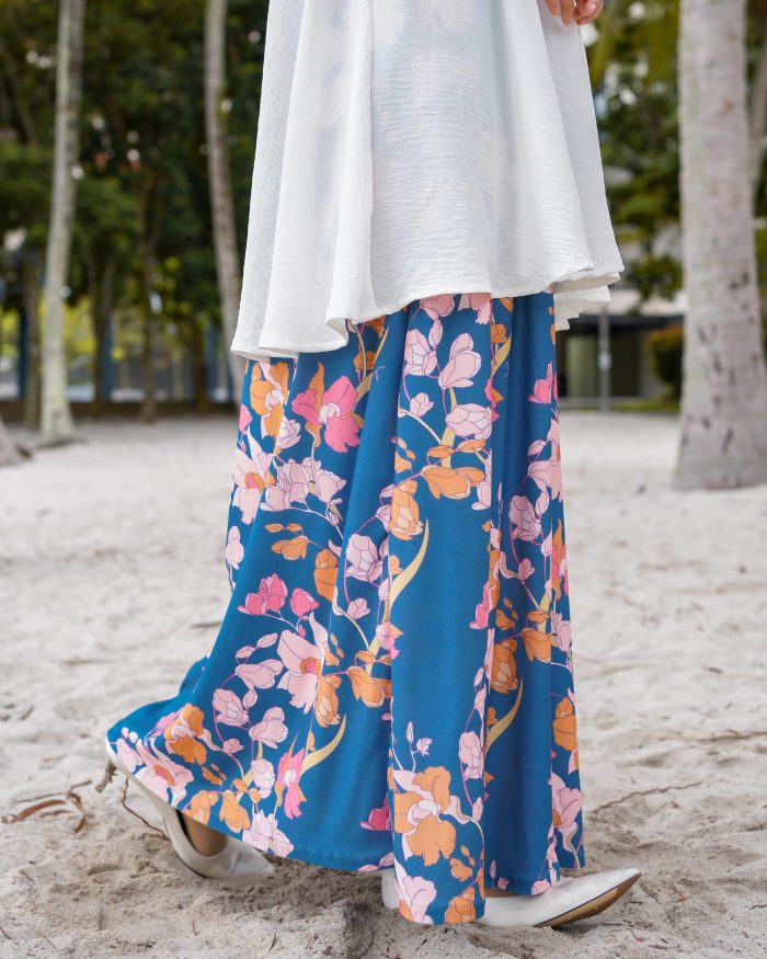 Skirt Printed Liora - Ocean Blossom - Image 4