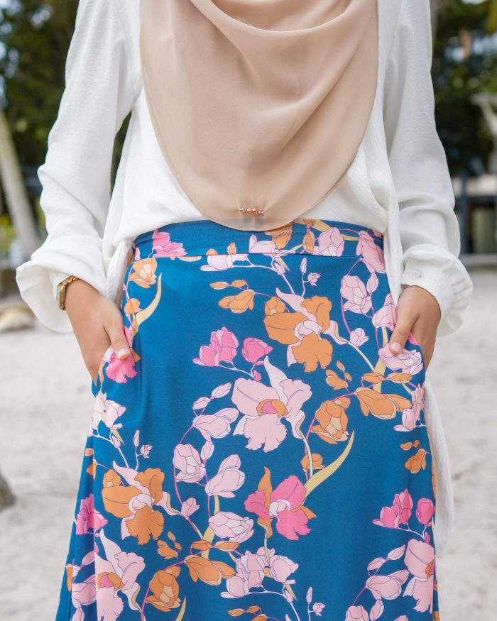 Skirt Printed Liora - Ocean Blossom - Image 3