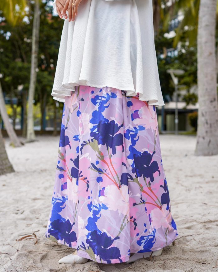 Skirt Printed Liora - Popover Violet - Image 3