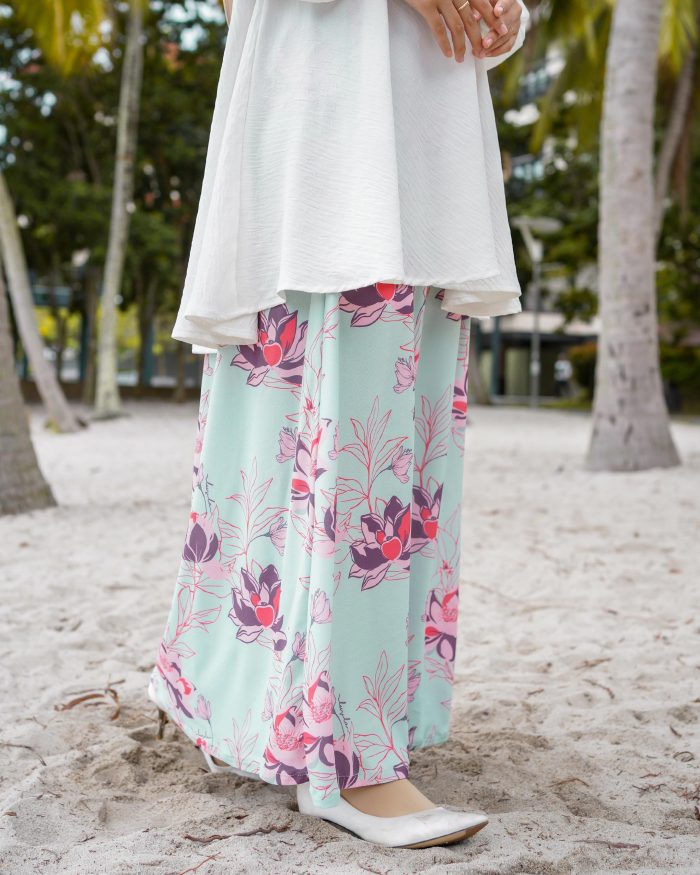 Skirt Printed Liora - Sacred Mint - Image 2