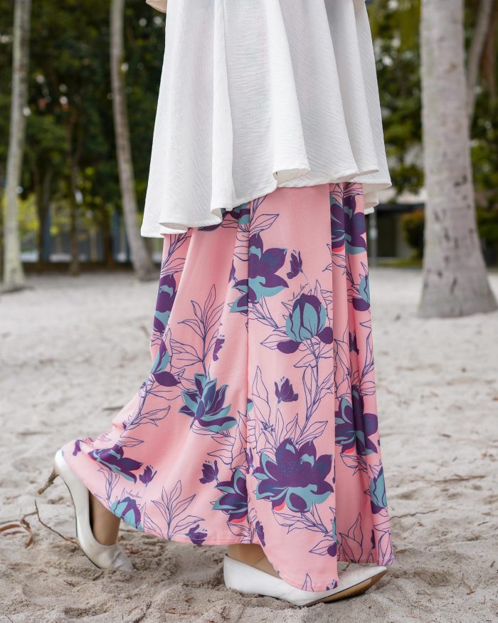 Skirt Printed Liora - Sacred Pink - Image 3