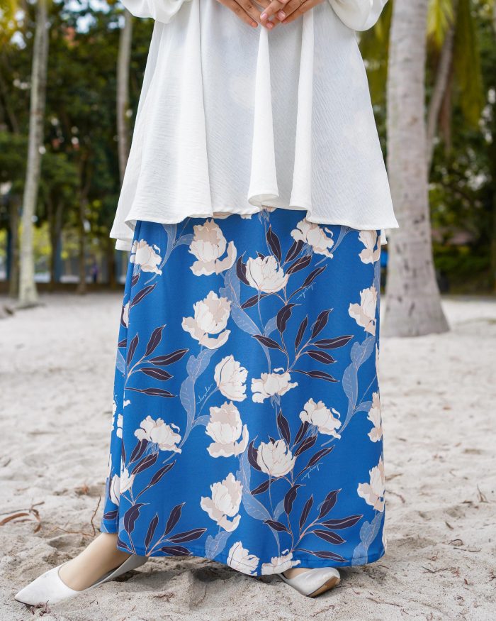 Skirt Printed Liora - Aegean Carnation - Image 3