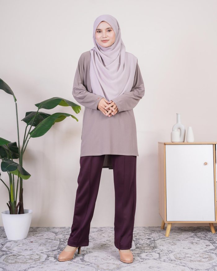 Blouse Laira 2.0 - Khaki Taupe - Image 2