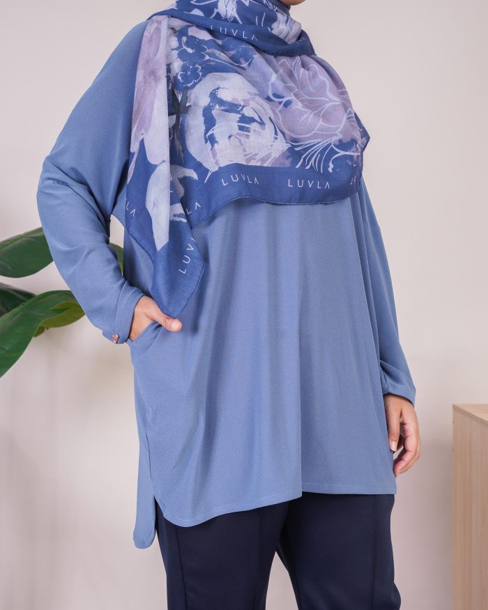 Blouse Laira 2.0 - Soft Aegean - Image 5